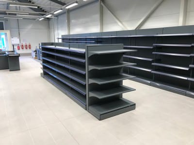 VVN team levererade leveransutrustning och monteringsarbeten i butikskedjans nya butik "TOP" i Sigulda.7